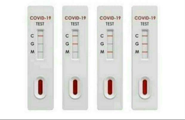  مبدأ عمل الكاشف السريع #لكوفيد_19 : 