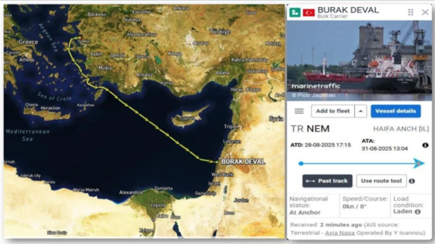 مواقع ملاحية: 53 رحلة تجارية بين موانئ مصر وتركيا وموانئ كيان العدو الأسبوع الماضي