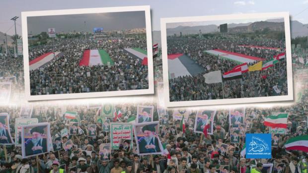 يمن الإيمان يهتف شكراً لله: طوفان بشري يجدد العهد بالنصر ويعلن الجاهزية للجولة القادمة