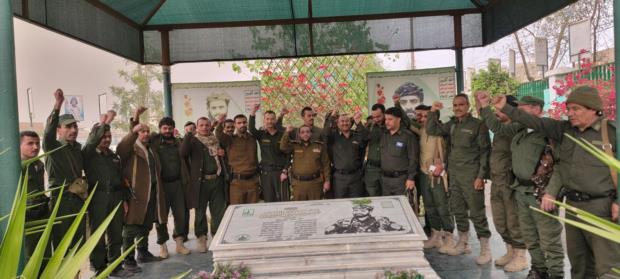 زيارة عيدية لرجال الأمن في النقاط الأمنية ومراكز الشرطة بمنطقة السبعين بالعاصمة