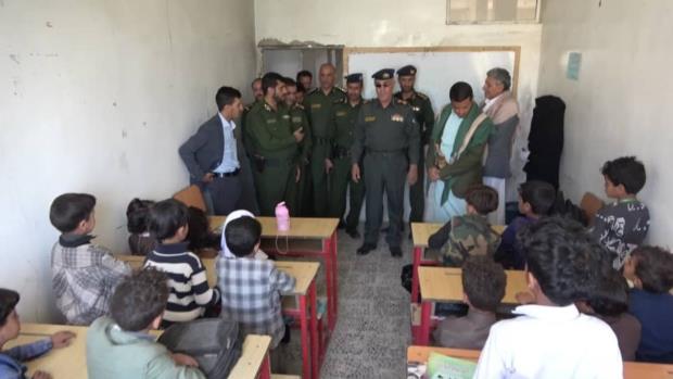 قيادة الإدارة العامة للإمداد والتموين تتفقد سير المراكز الصيفية بمديرية بني الحارث
