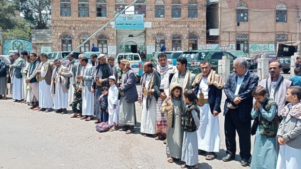 المحويت: وقفة أمنية تؤكد استمرار التعبئة العامة ورفع الجاهزية لمواجهة التحديات
