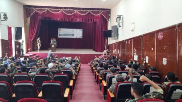 فعالية أمنية في البيضاء إحياءً ليوم الولاية 