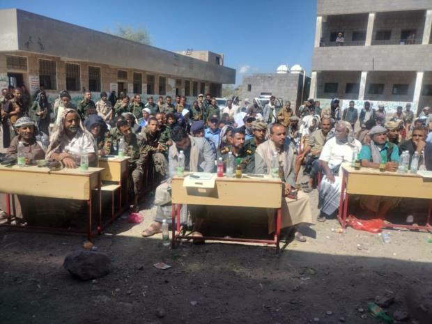 أمن مديرية قعطبة بالضالع يُحيي ذكرى يوم الولاية بفعالية ثقافية
